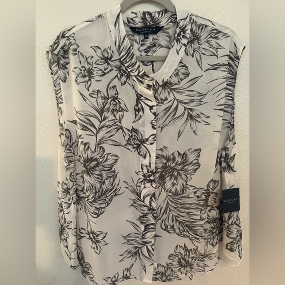 RACHEL Rachel Roy Tops - Rachel Roy Sleeveless Blouse